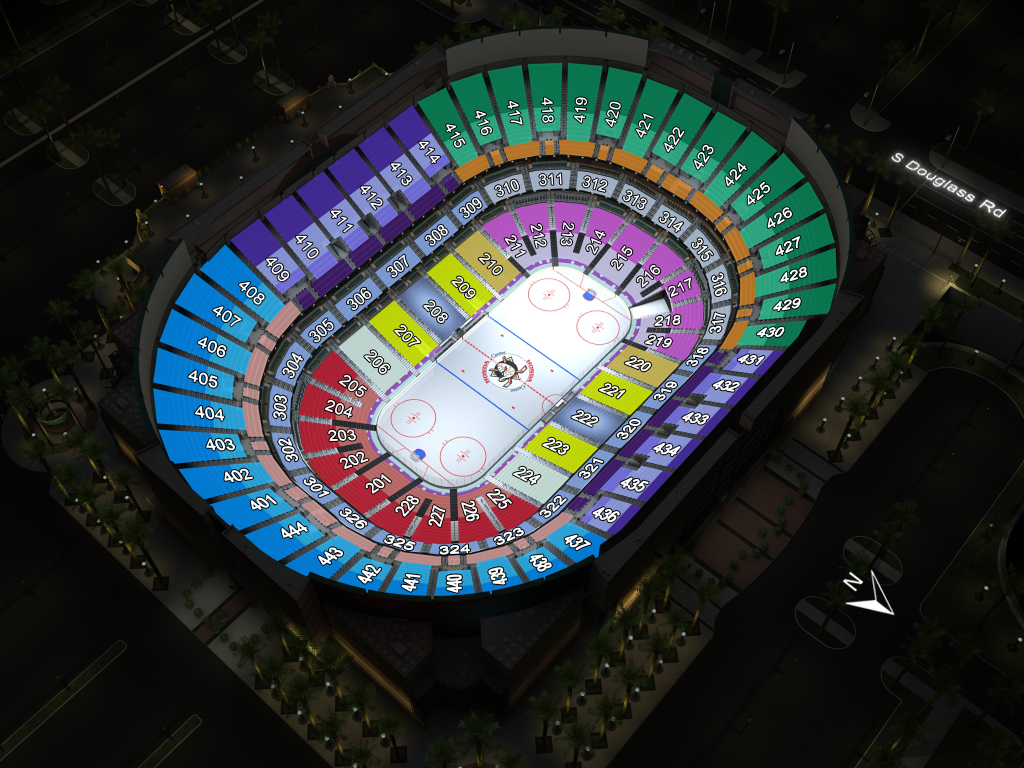 Anaheim Ducks Virtual Venue By Iomedia Undefined